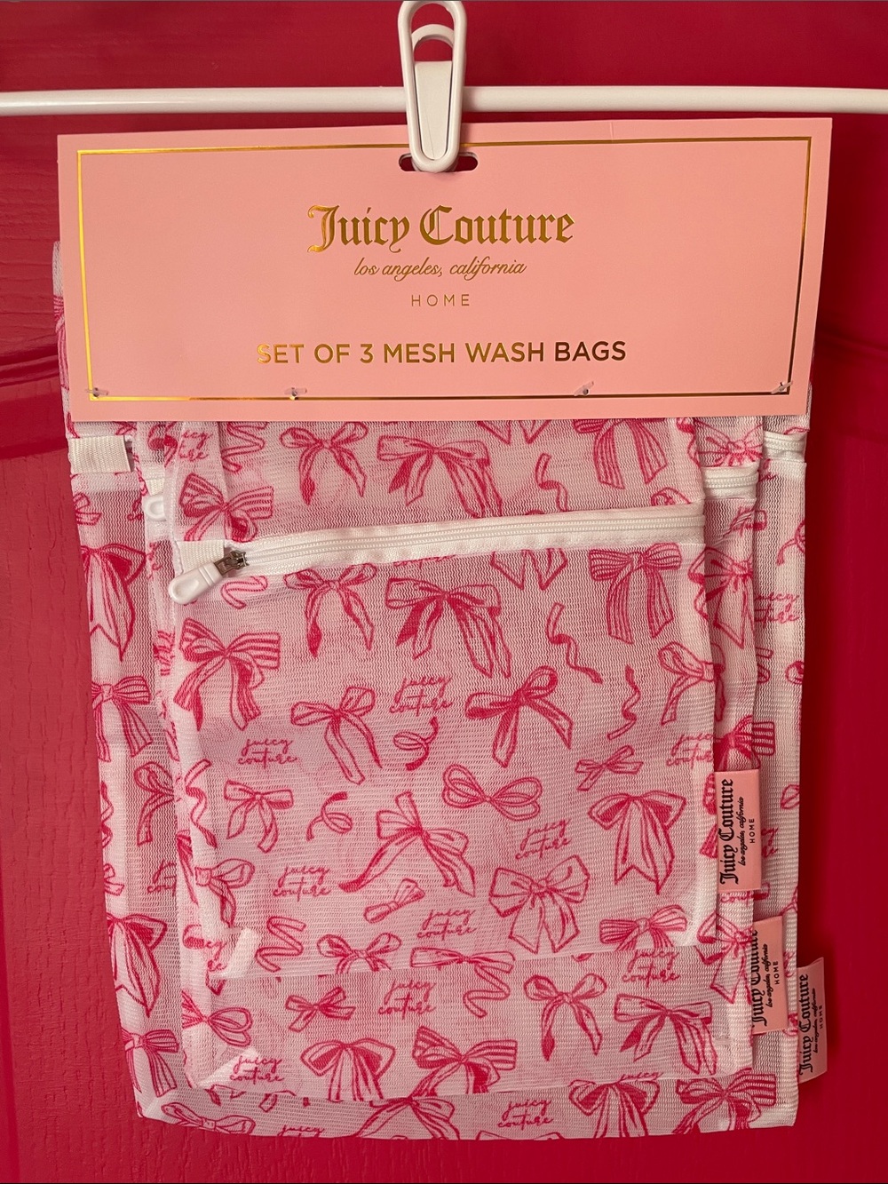 JUICY COUTURE - Coquette Wash Bags - NEW